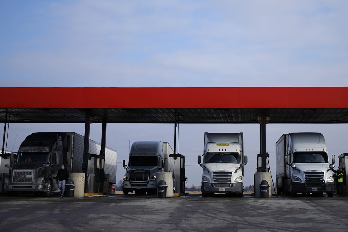 Diesel Pump Prices Are Surging in Potential Boost to Inflation