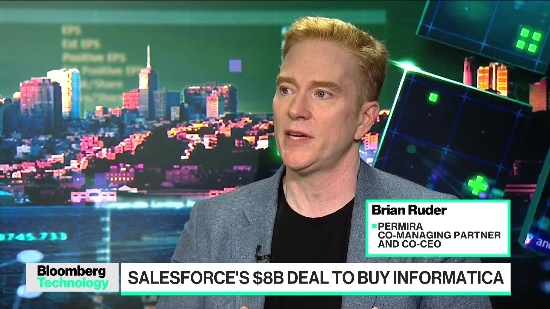 Salesforce, Informatica Is Good for Permira, Co-CEO Says