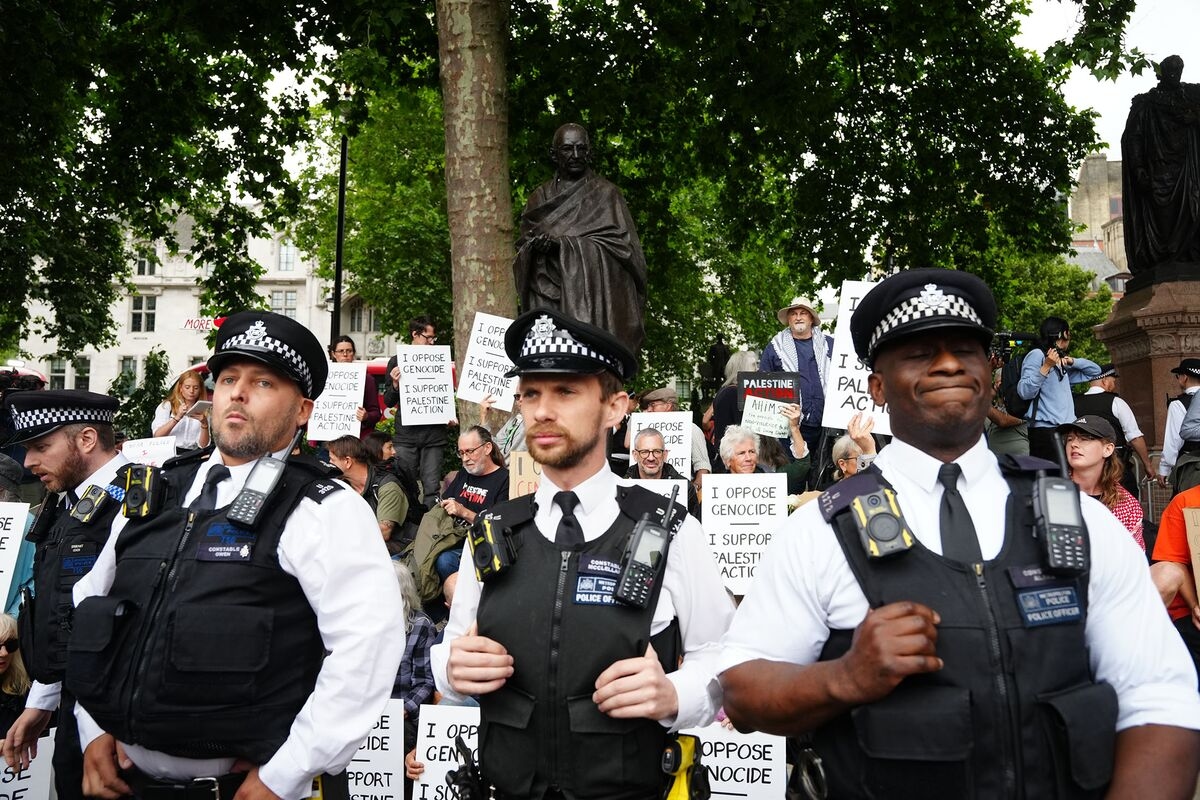 Protesters Supporting Banned Palestine Action Arrested in UK