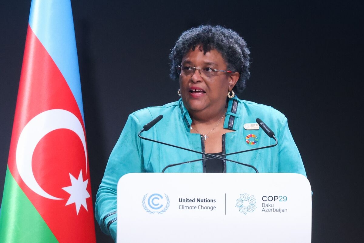 Barbados' Leader Offers Climate Pragmatism From a Sinking Island