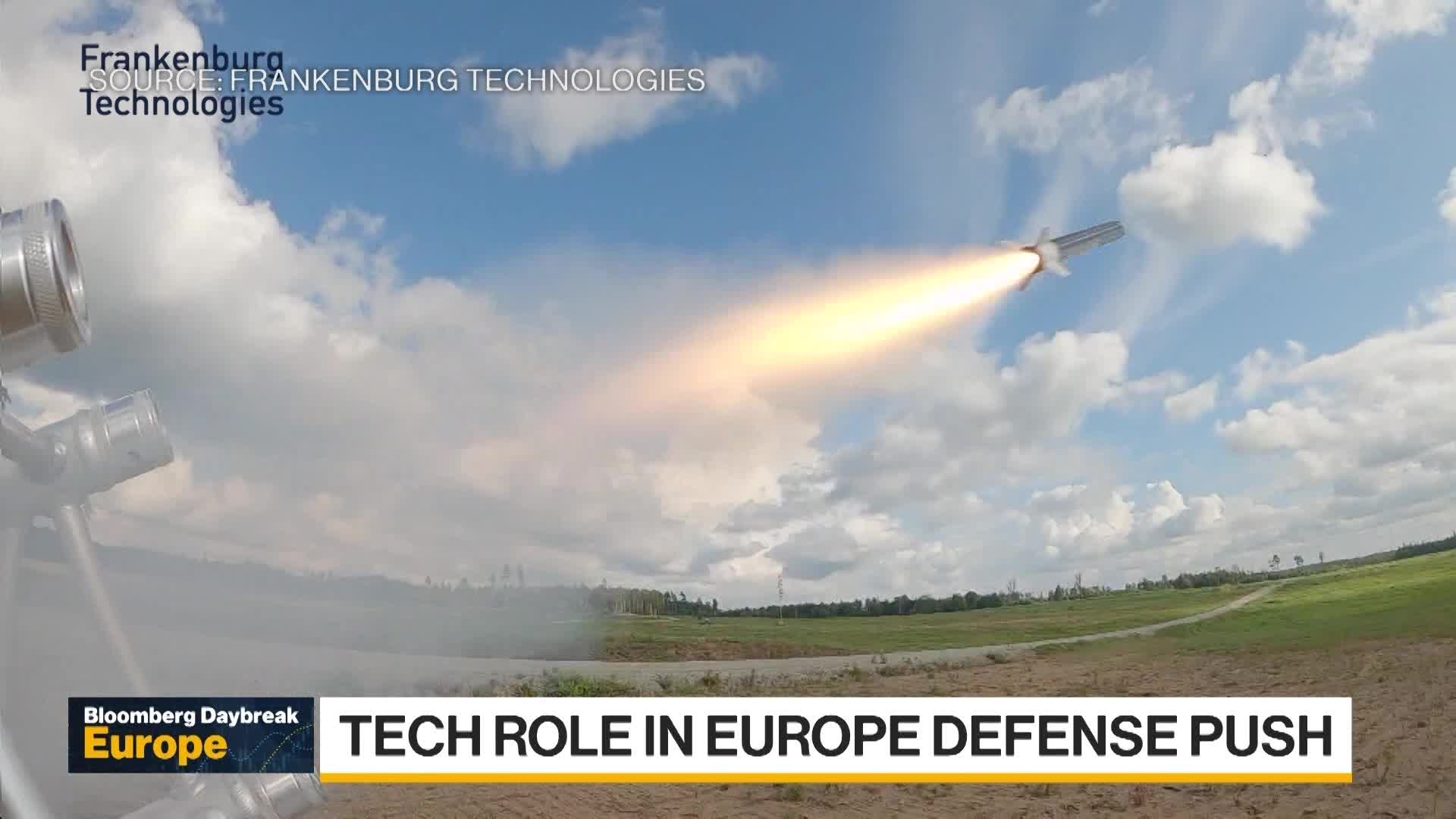 Missile Startup CEO on Europe''s Defense Plans, Ukraine