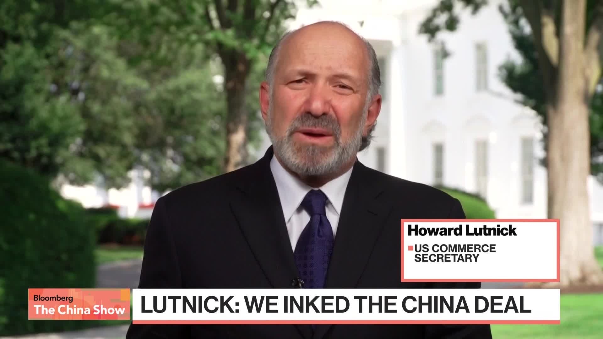 Lutnick Says US-China Trade Truce Signed