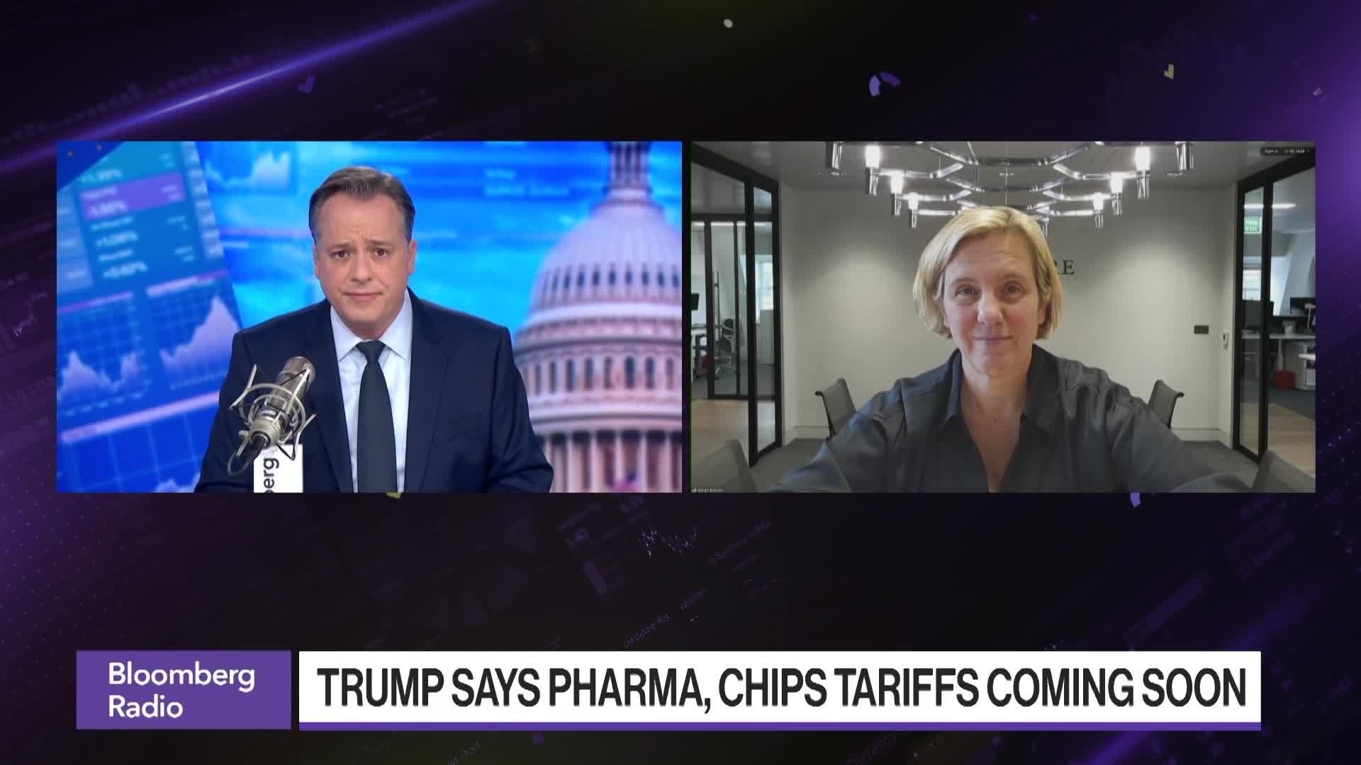Trump Teases Tariffs on Chips, Pharmaceuticals