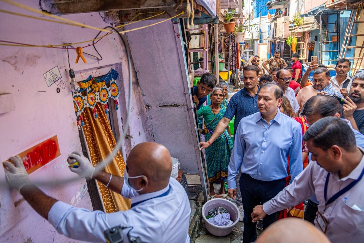Adani Group Outlines Transport Network in Rebuild of Mumbai Slum