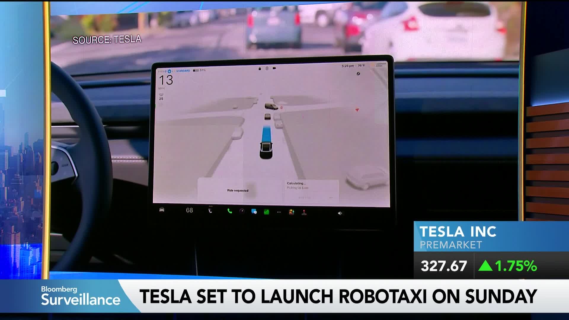 Tesla Robotaxi Set to Start Offering Rides on Sunday