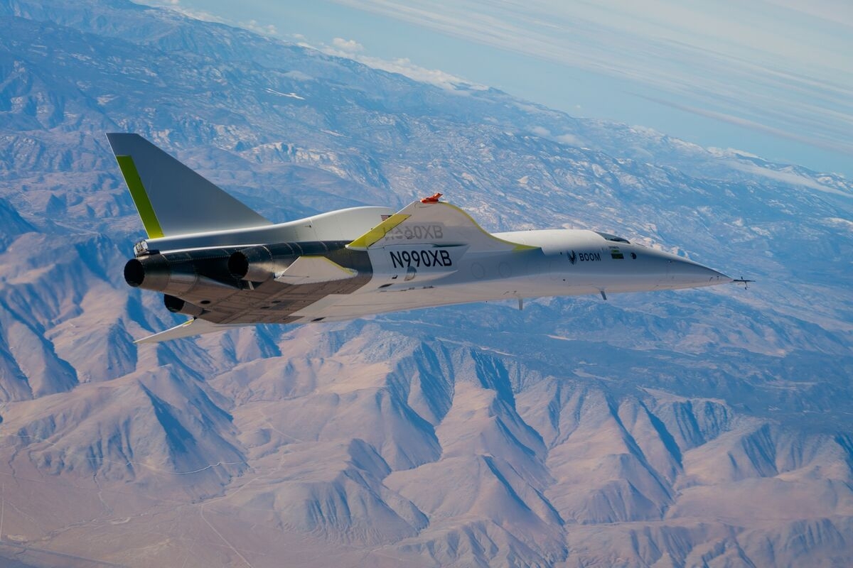 Boom's Supersonic Test Jet Breaks Sound Barrier for First Time