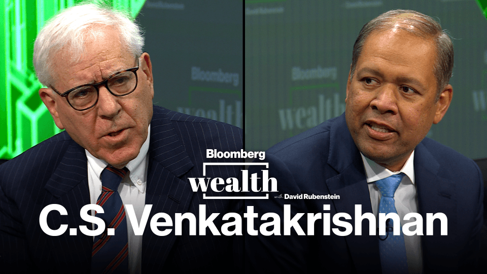 Bloomberg Wealth: Barclays CEO C.S. Venkatakrishnan