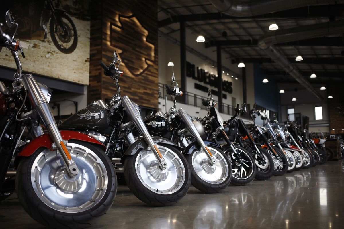 Harley-Davidson Soars as KKR, Pimco to Buy Stake in Finance Arm