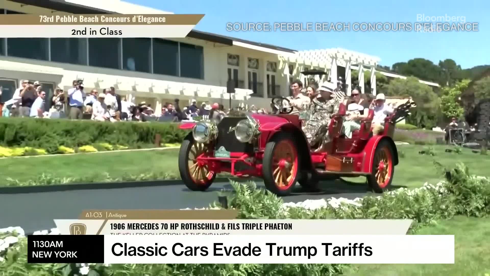 Classic Cars Take Center Stage at 74th Pebble Beach Concours d'Elegance