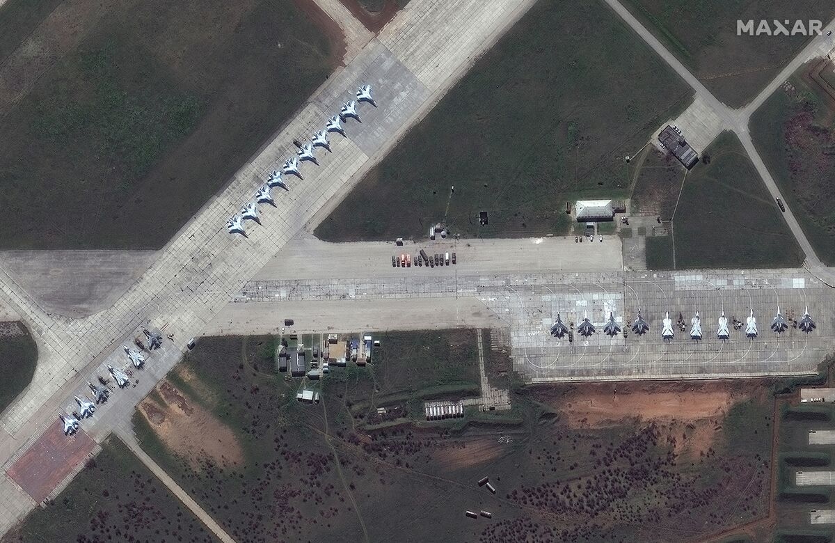 Ukraine Says Its Drones Hit Five Jets at Russian Airfield