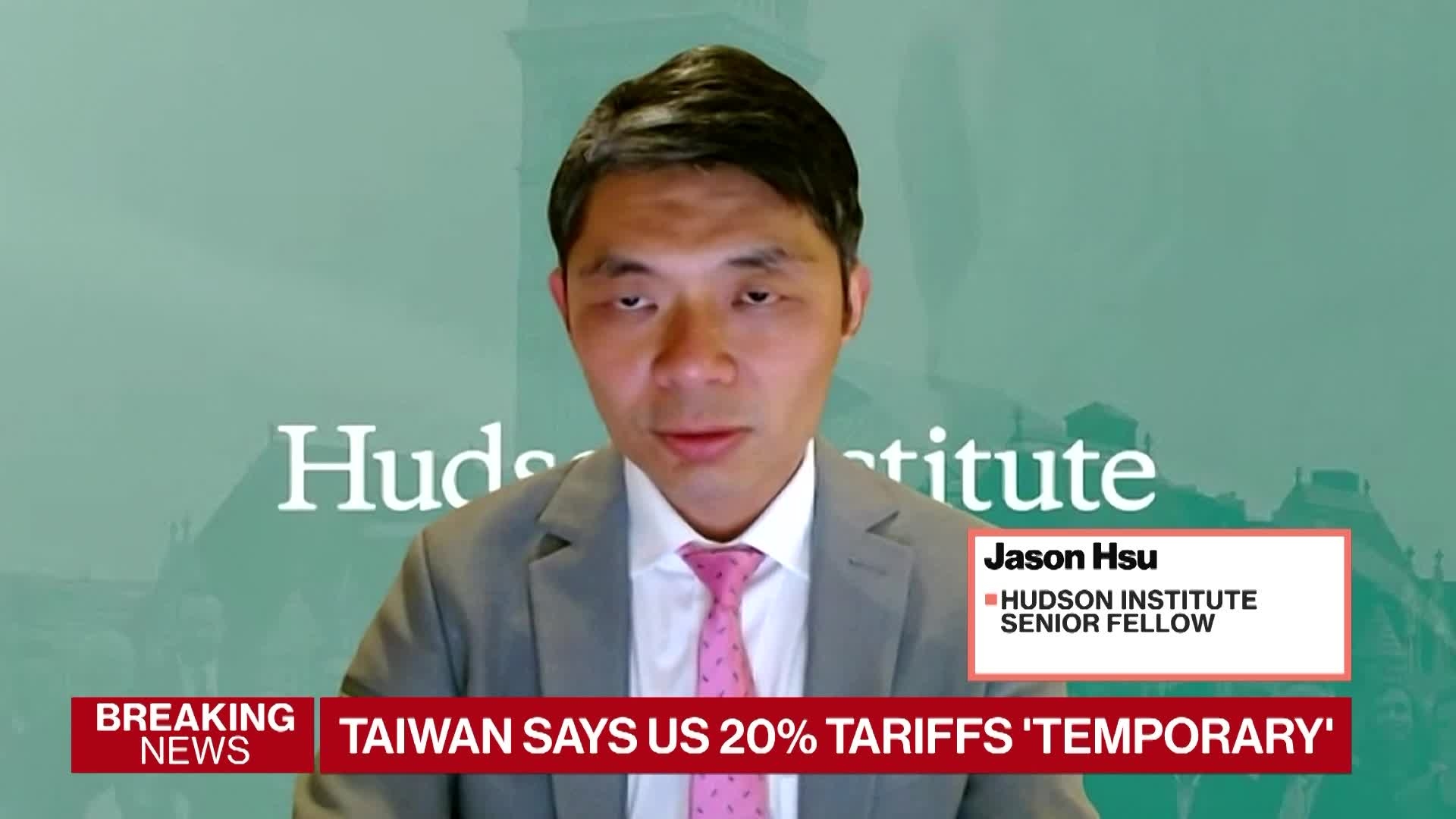 Former Taiwan Lawmaker: US Tariffs Manageable