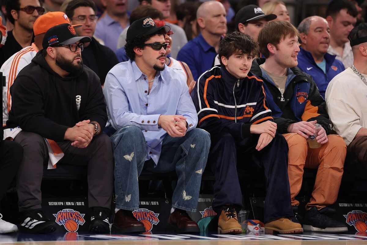 NY Knicks Tickets Near Timothée Chalamet Will Cost You $62,000