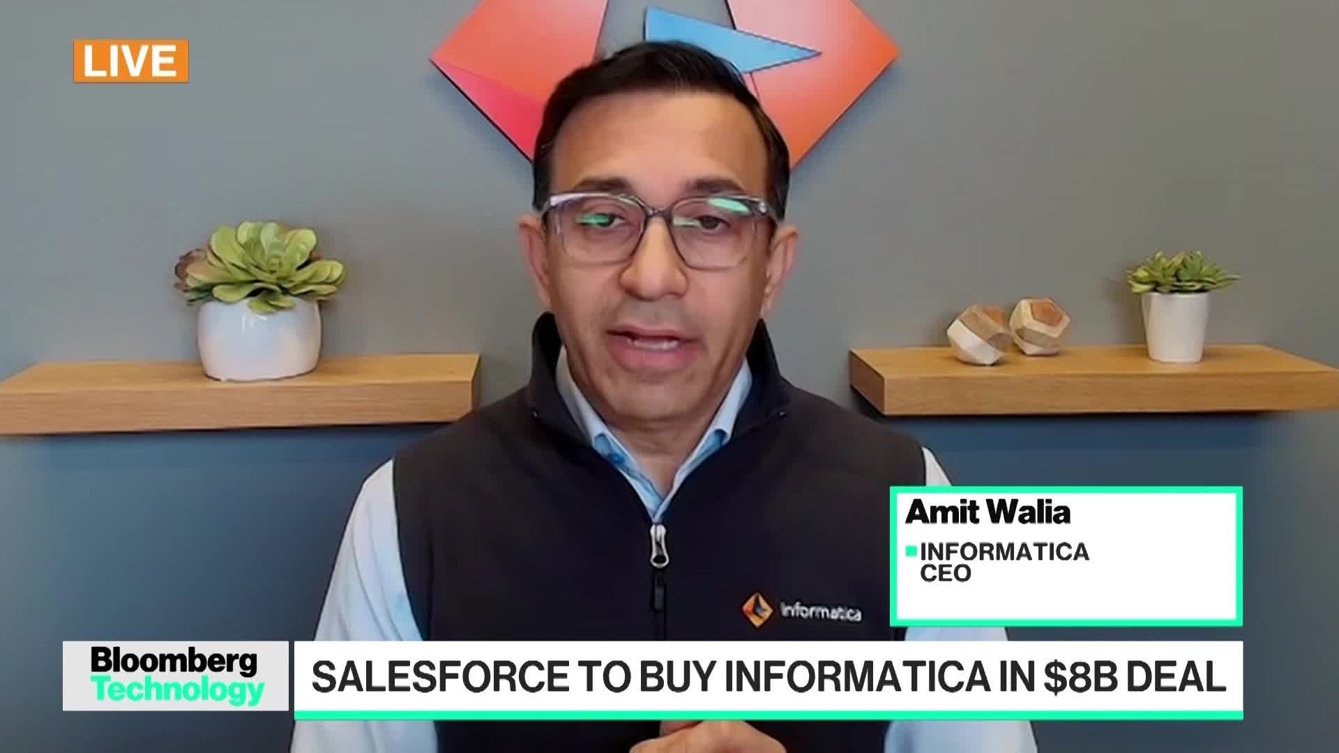 Informatica CEO Weighs In on $8 Billion Salesforce Deal