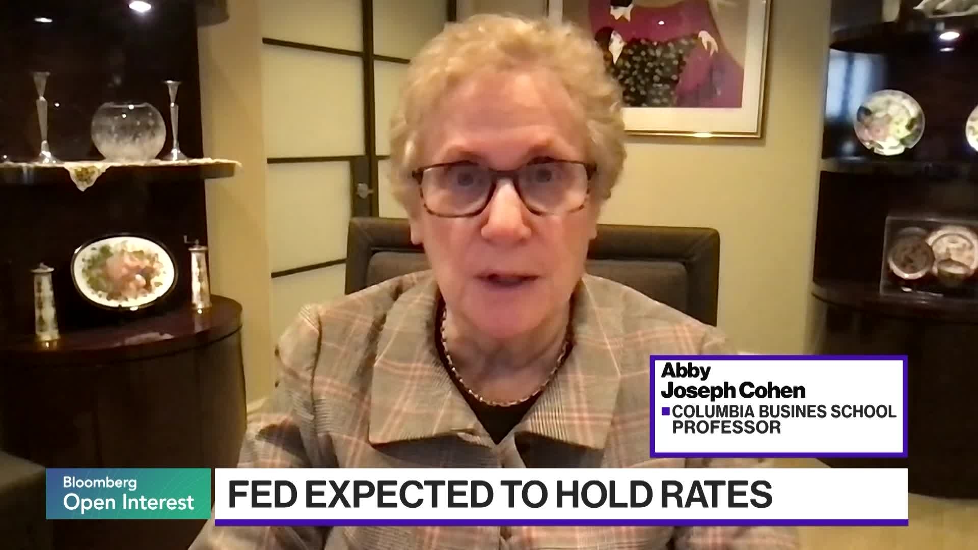 Abby Joseph Cohen Says Fed Likely on Hold, May Cut in 2H