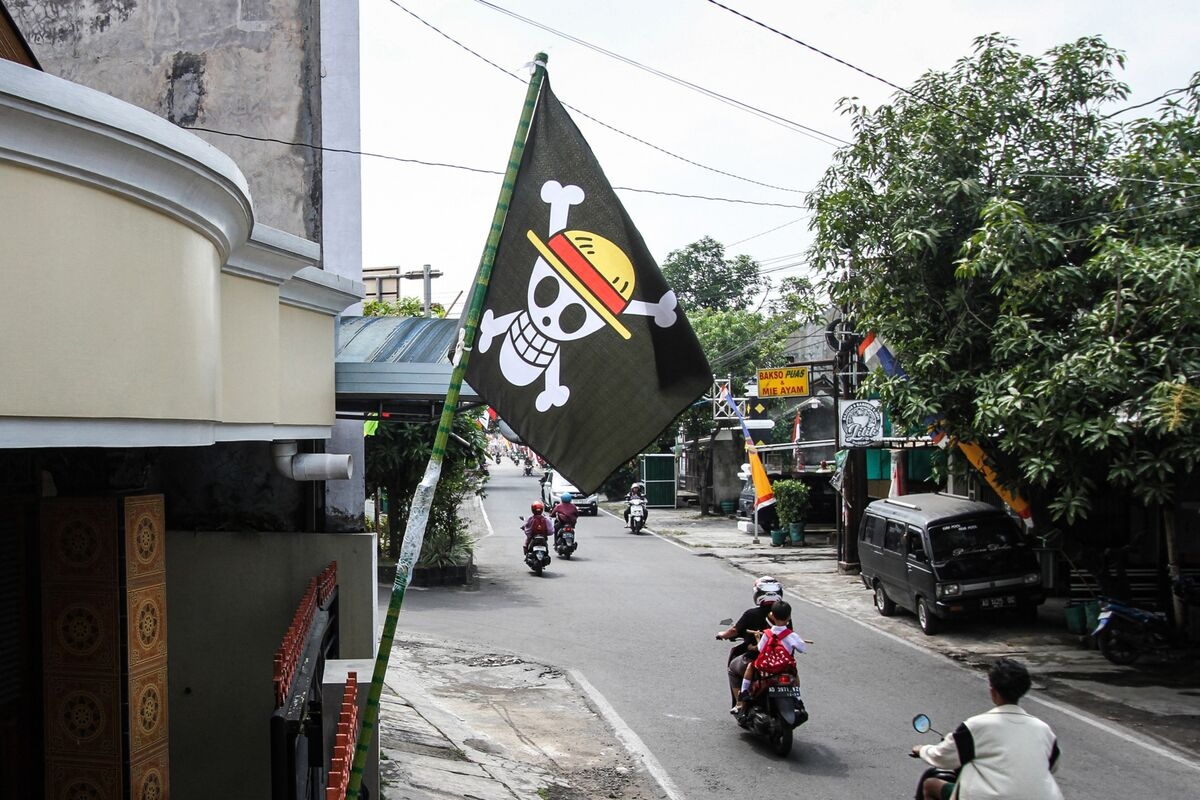 A Japanese Anime Is Indonesia's Surprise Protest Symbol