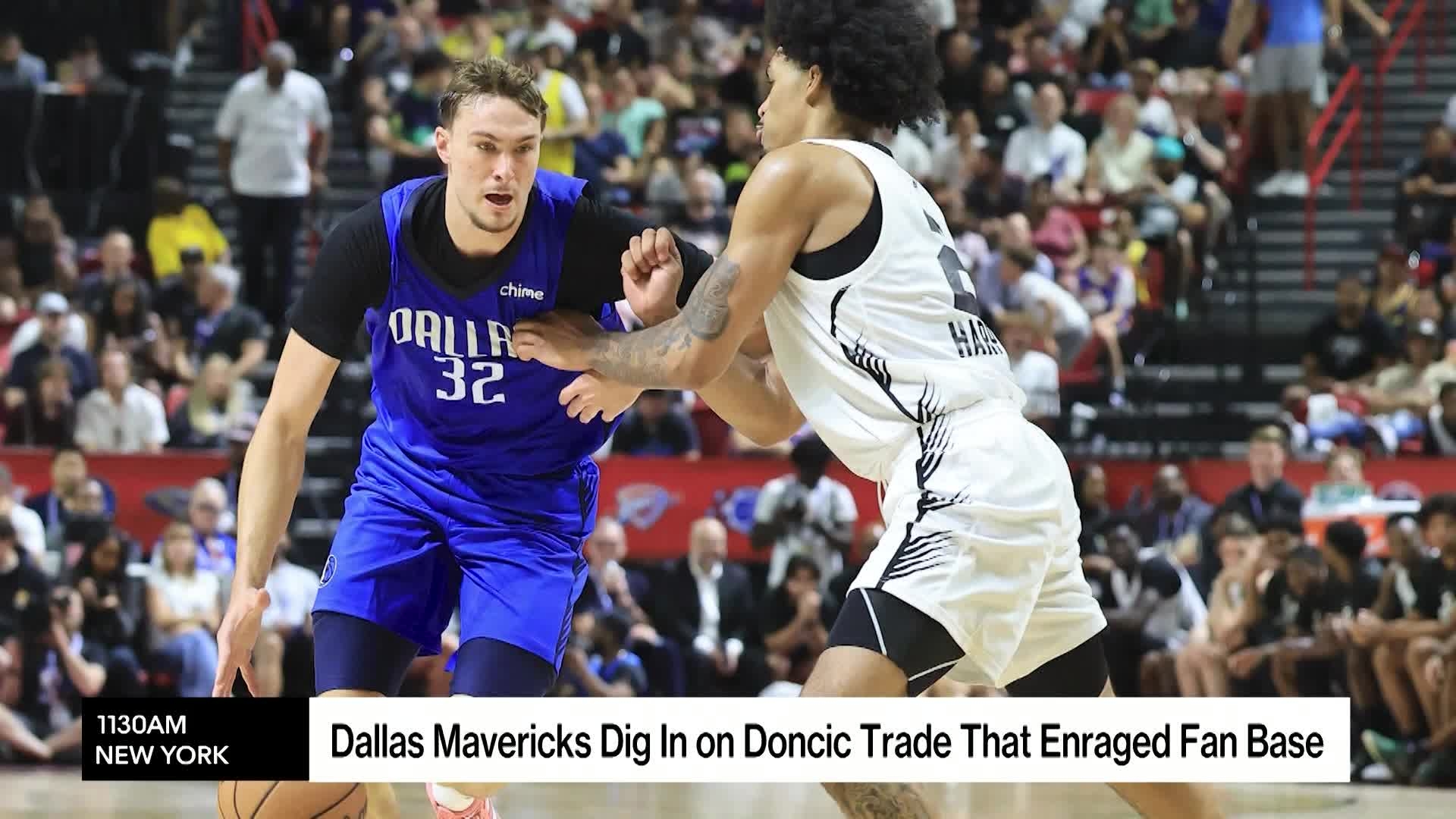 Dallas Mavericks CEO on Drafting Flagg, Trading Luka, New Arena