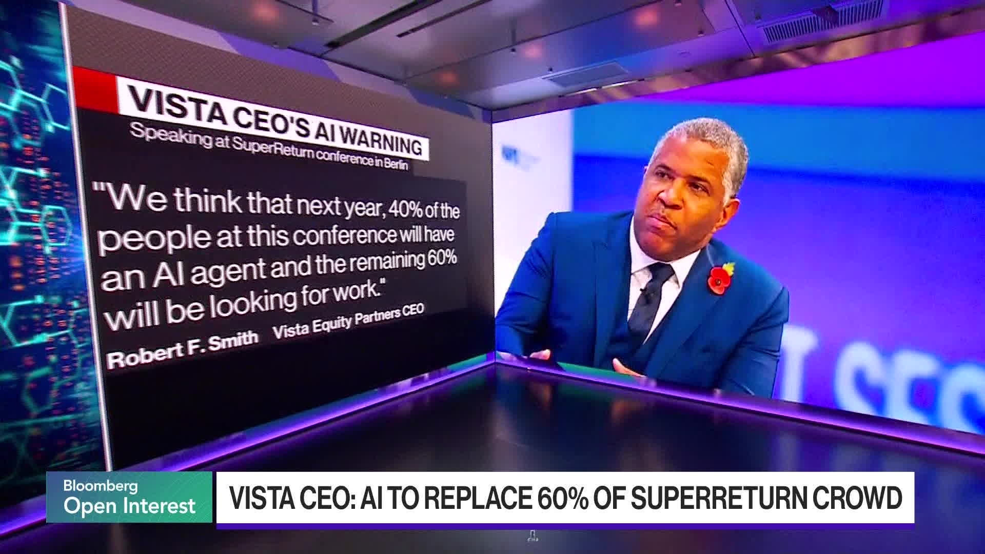 Vista CEO: AI Will Replace 60% of Bankers