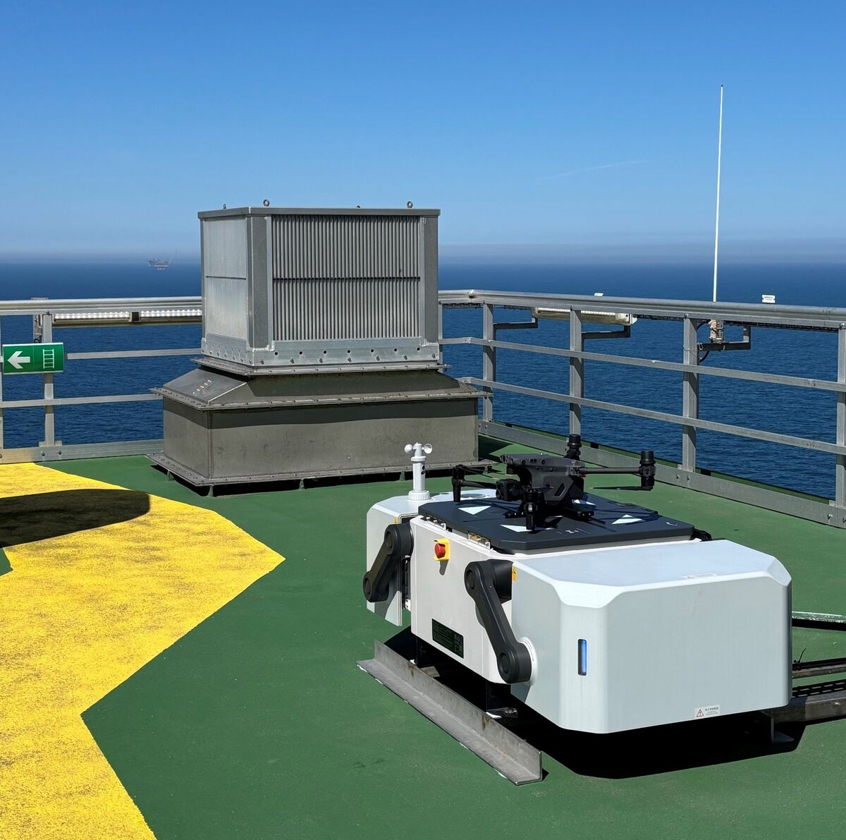 Norway Takes Drone Inspections of Offshore Oil Platform to a New Level