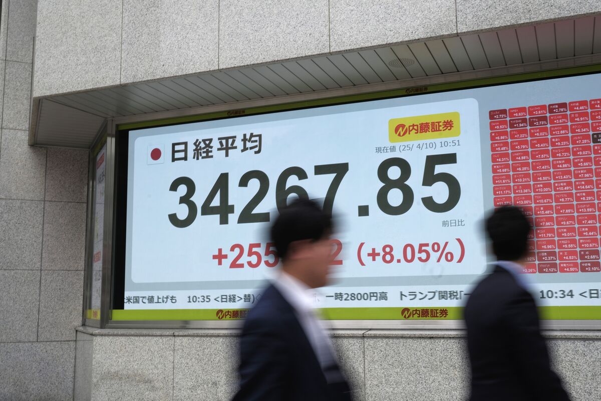 Asia Joins Wall Street Celebration of Trump's Tariff Pause