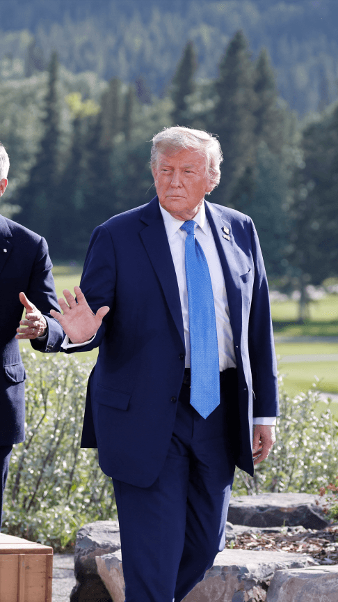 Trump Plays Down Iran-Israel Truce as He Leaves G-7 Early