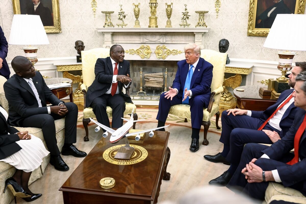 Ramaphosa Looks for Positives After Trump Showdown