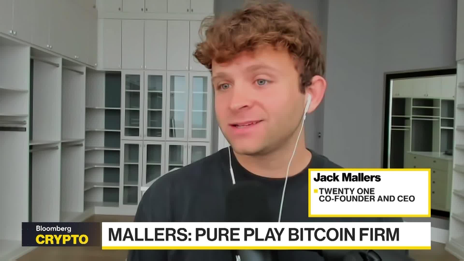 We Are a Pure Play Bitcoin Opportunity: Twenty One CEO