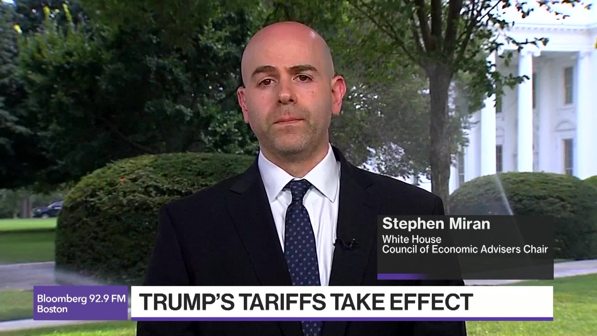 Miran Praises Fed's Waller, Says He Doesn't Have 'Tariff Derangement Syndrome'