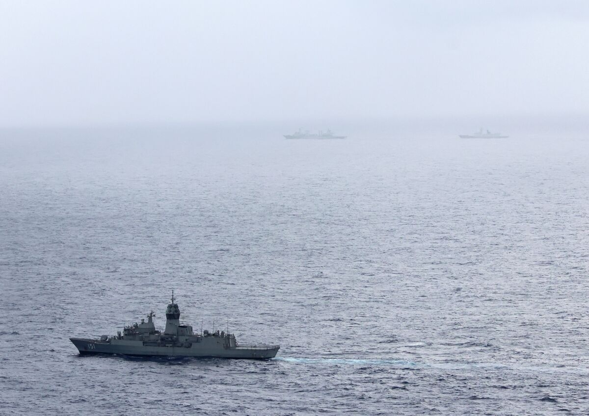 China's Naval Drill Draws Cautious Response From Australia, NZ