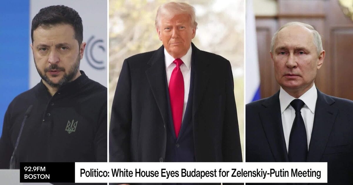 Trump Pushing Putin to Meet With Ukraine's Zelenskiy