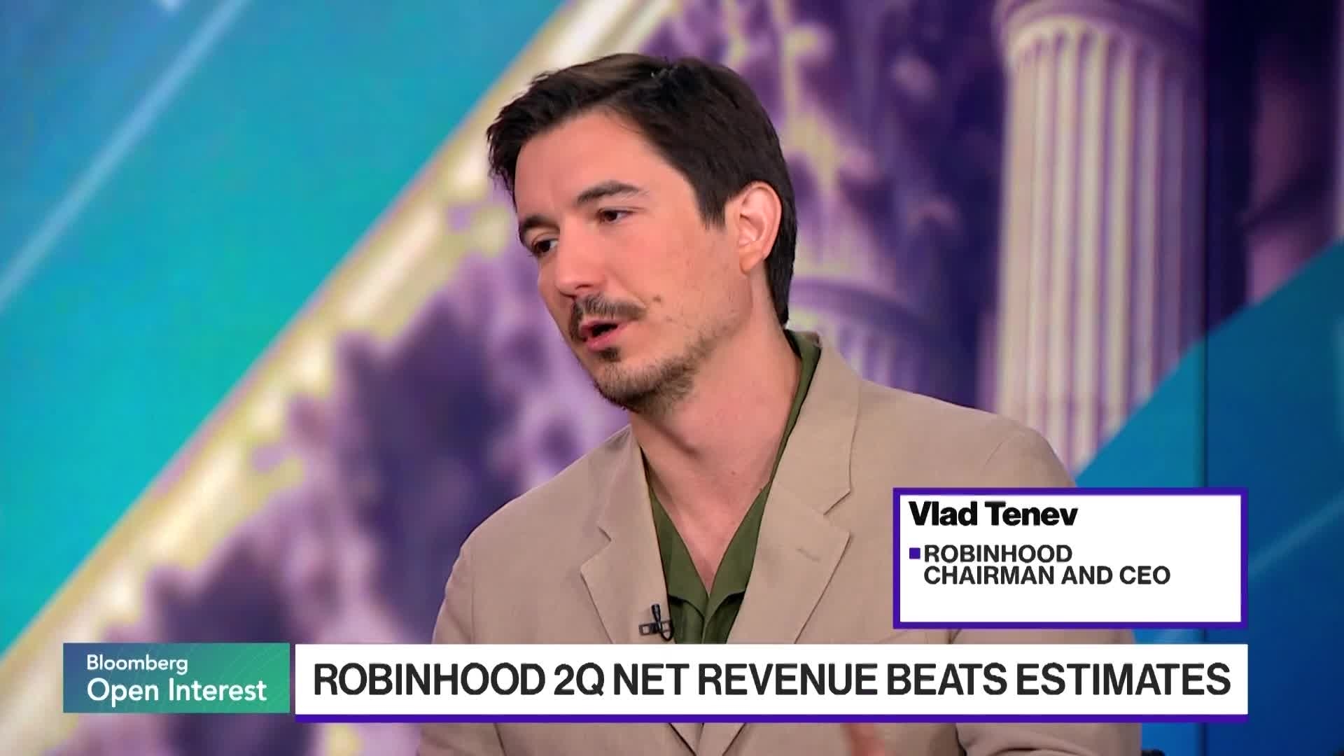 Robinhood Wants to Serve More Than Just Retail Customers, CEO Tenev Says