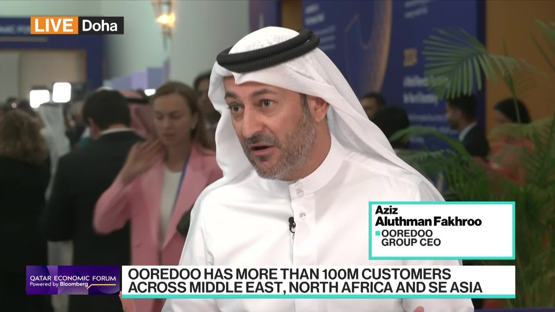 Ooredoo Group CEO on 'Overwhelming' Data Center Demand