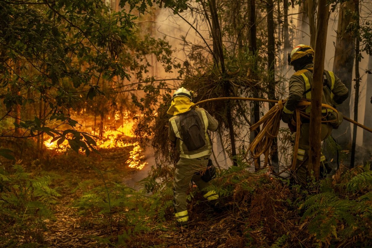Spain's Sanchez Calls for National Climate Pact as Fires Rage