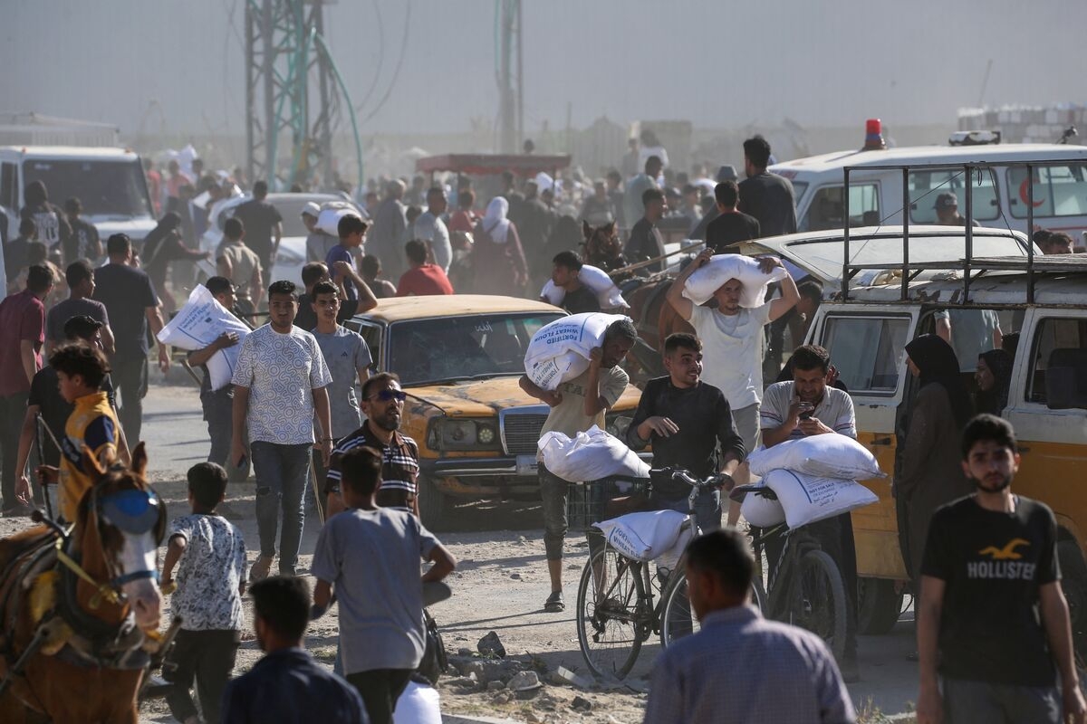 At Least 21 Palestinians Killed Heading to Gaza Aid Hub, Hospital Says