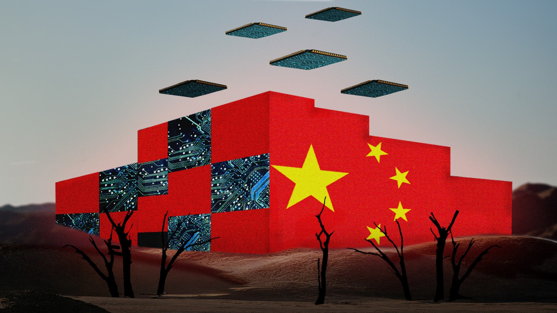 The Mysterious Rise of China's Desert AI Hubs