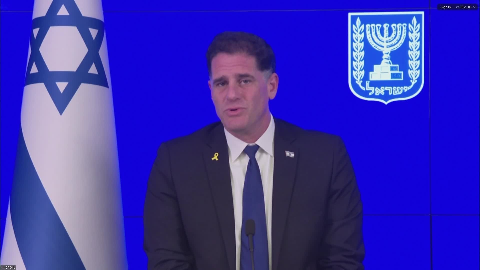 Israel's Dermer: Want to Remove Iran's Ballistic Threat