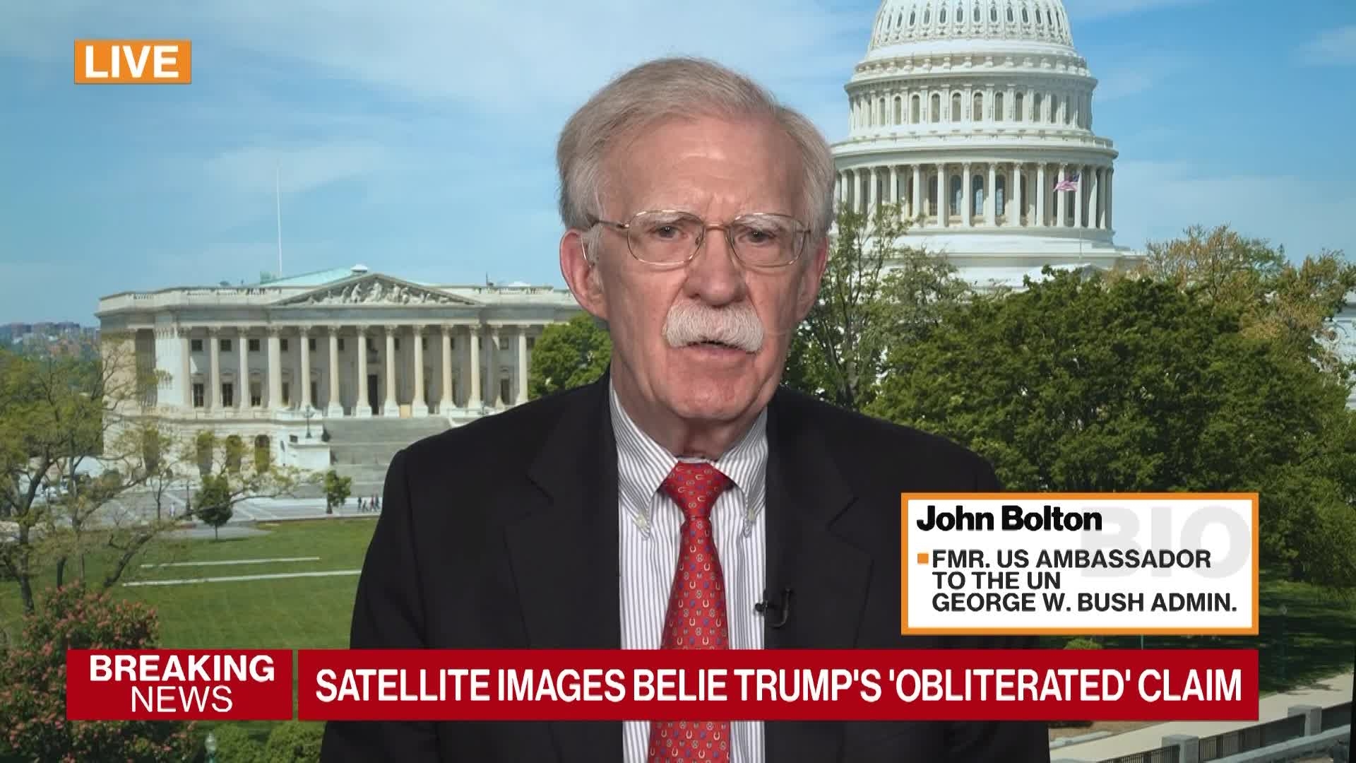 Bolton Says the US Mission in Iran Is Not Done Yet