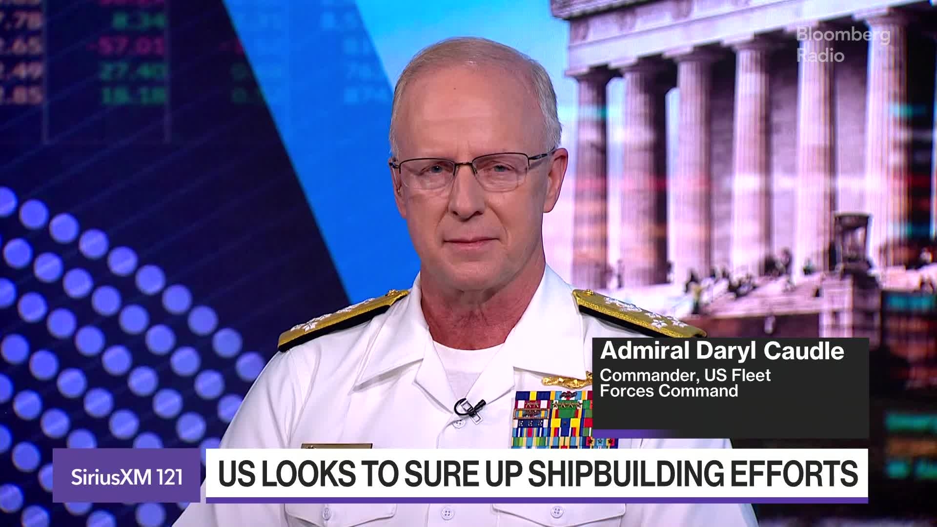 Navy Admiral Caudle Confident in US Quality Amid China Shipbuilding Concerns