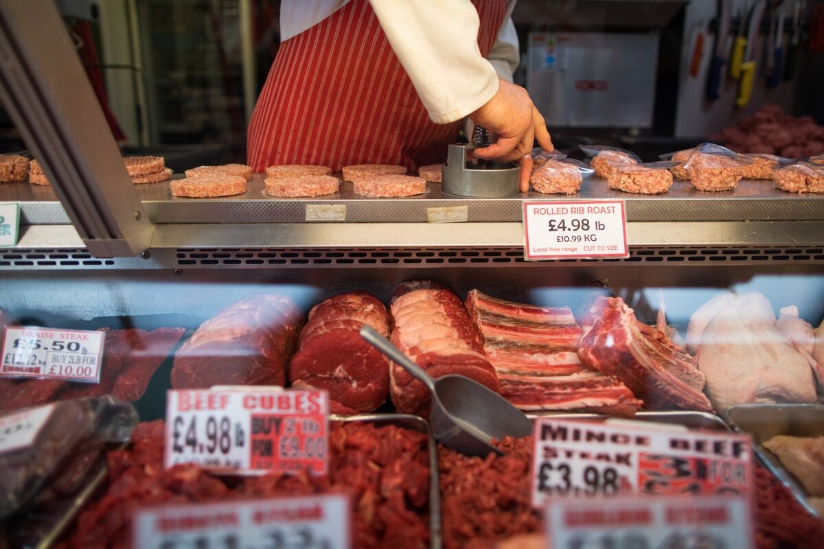 Surging Beef Prices Are UK's Latest Inflation Headache