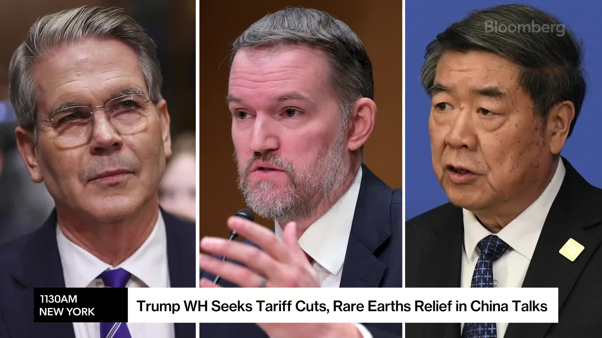 Trump White House Seeks De-escalation in China Talks