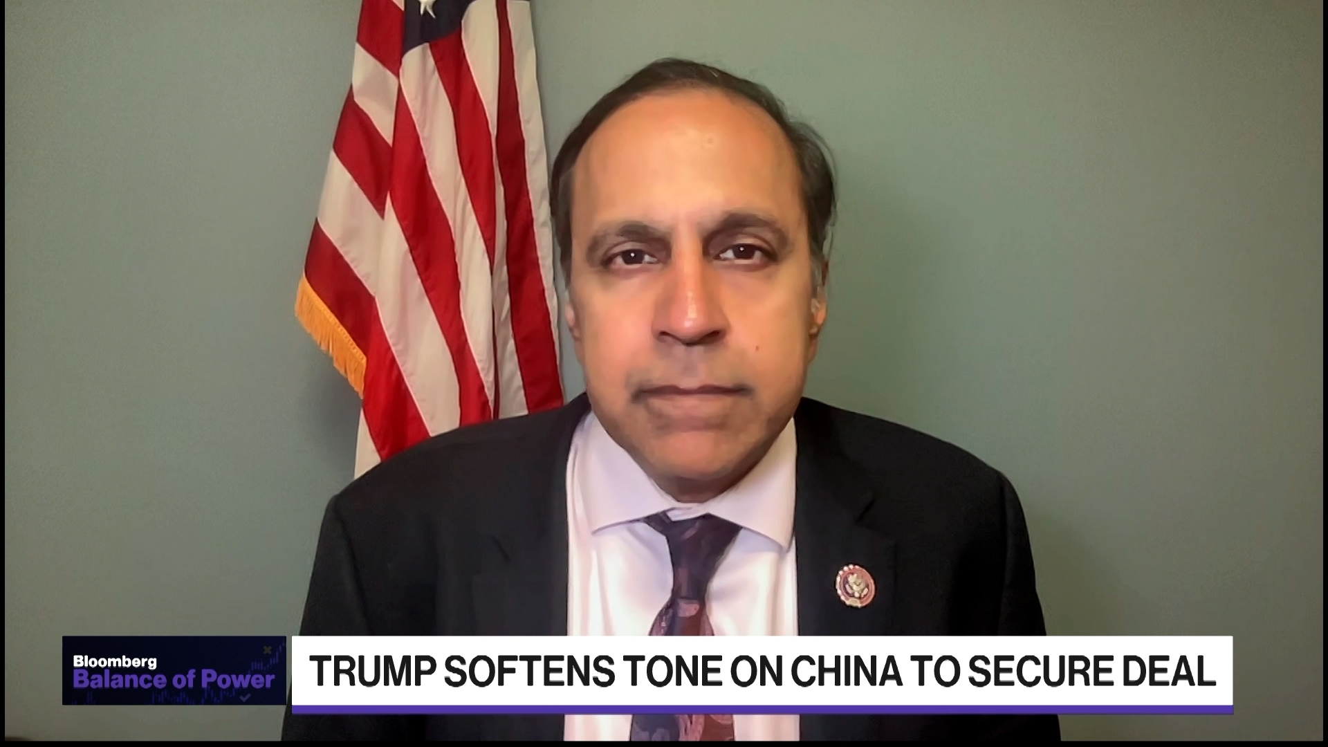 Rep. Krishnamoorthi On Trump, Nvidia Chips, China