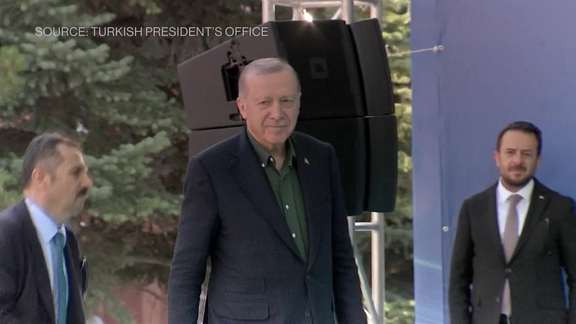 Turkish President Erdogan Says PKK to Start Disarmament