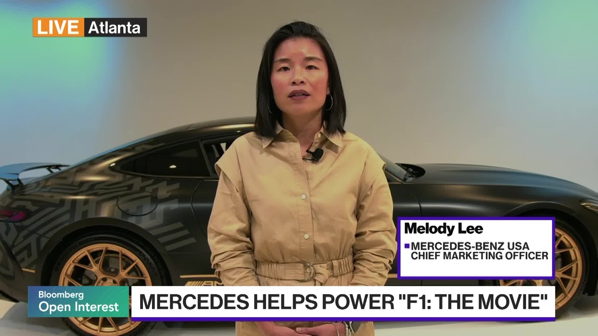 Mercedes Helps to Power "F1: The Movie"