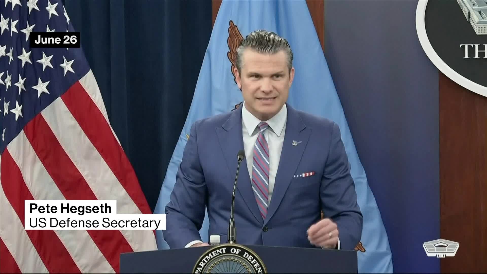 Hegseth Rips Media for Coverage of Strikes on Iran
