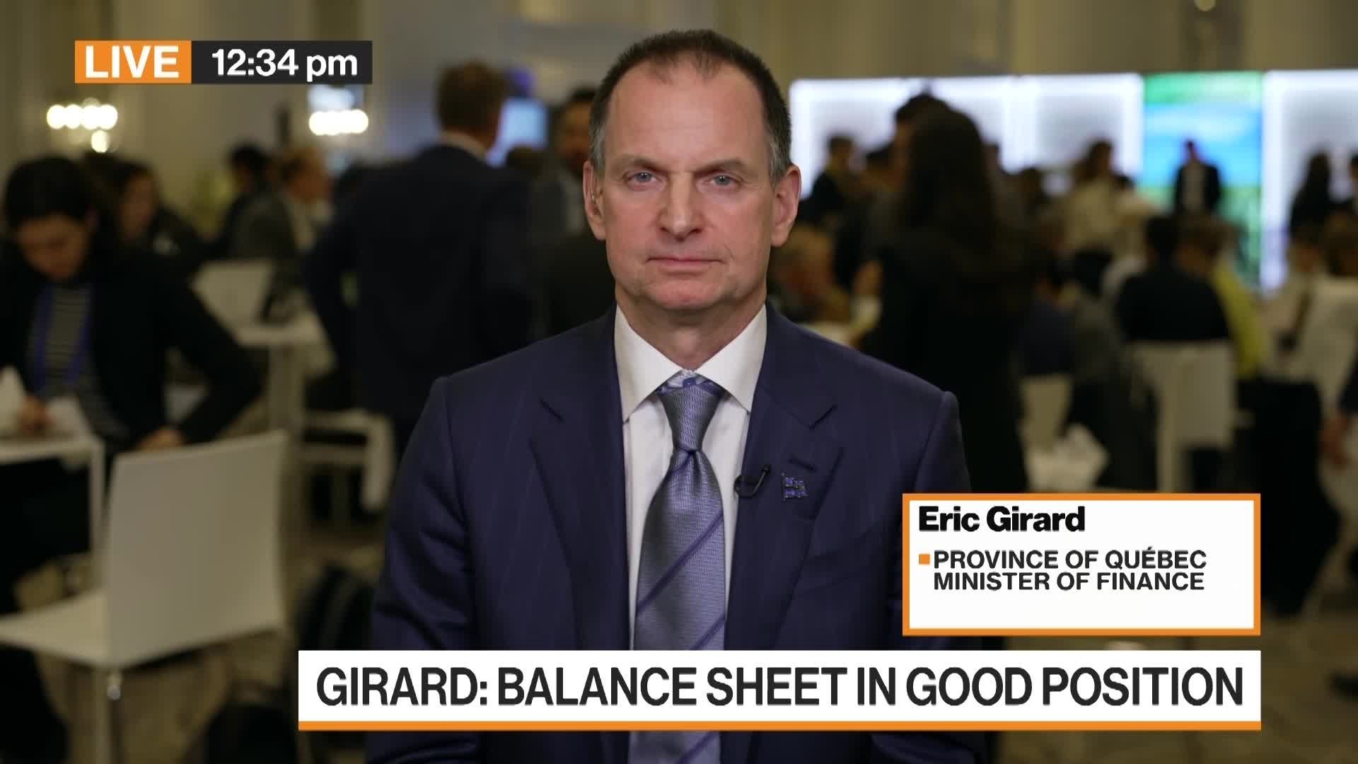 Eric Girard on Canada Fiscal Outlook, Trade War, Bonds