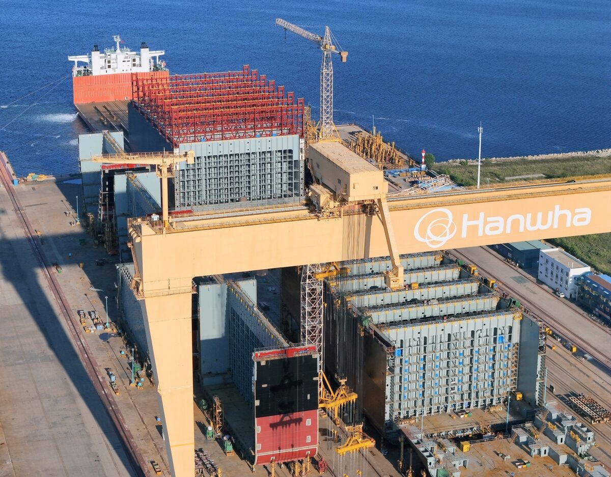 Austal Shares Jump After Hanwha Acquires Stake in Shipbuilder