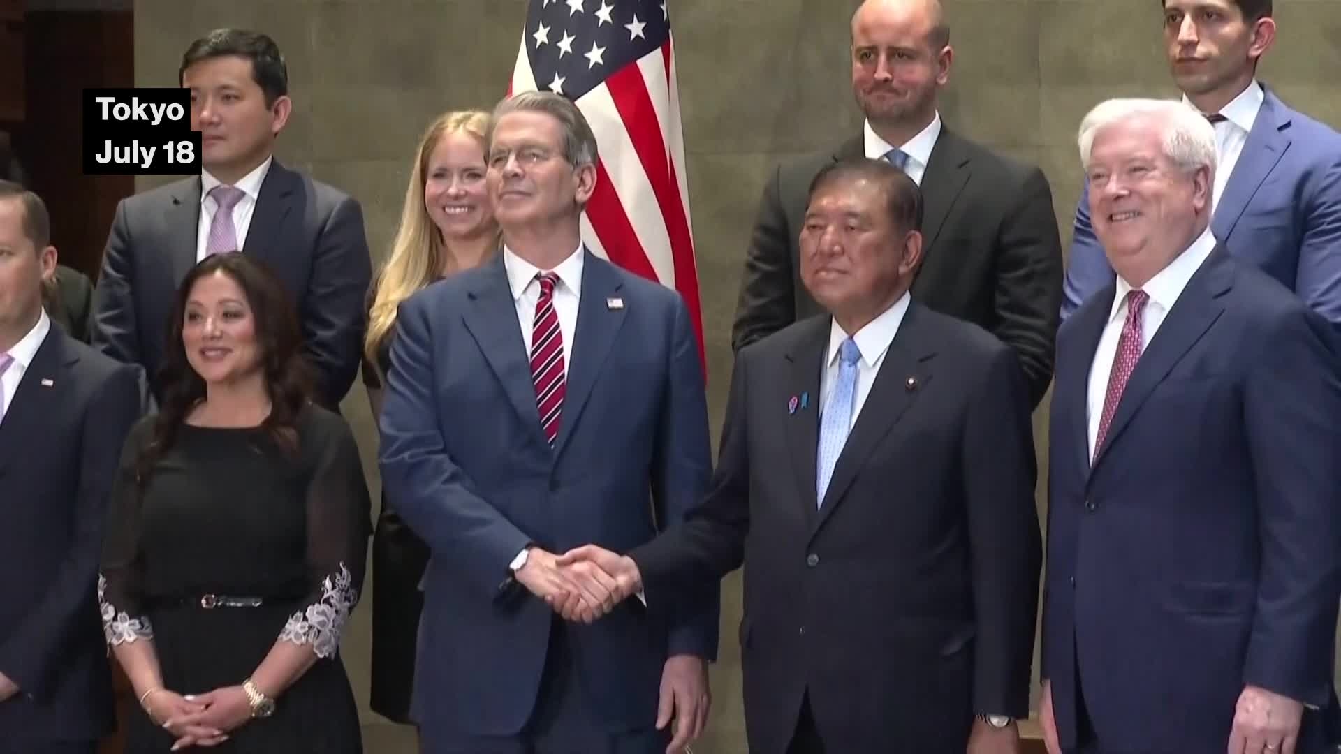 US Treasury Secretary Bessent Meets Japan PM Ishiba