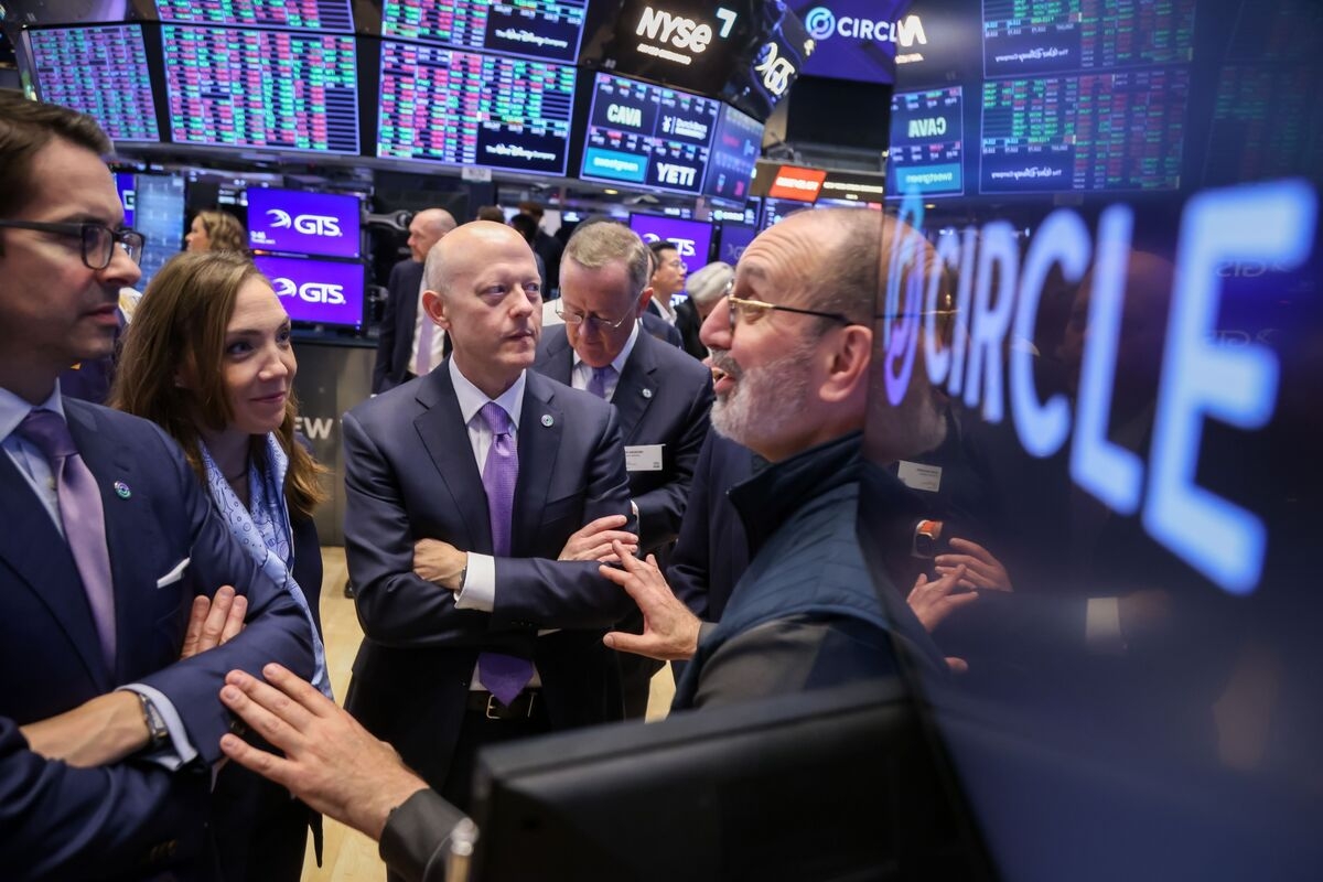 Circle Founder Is a Billionaire as Crypto Firm Jumps After IPO
