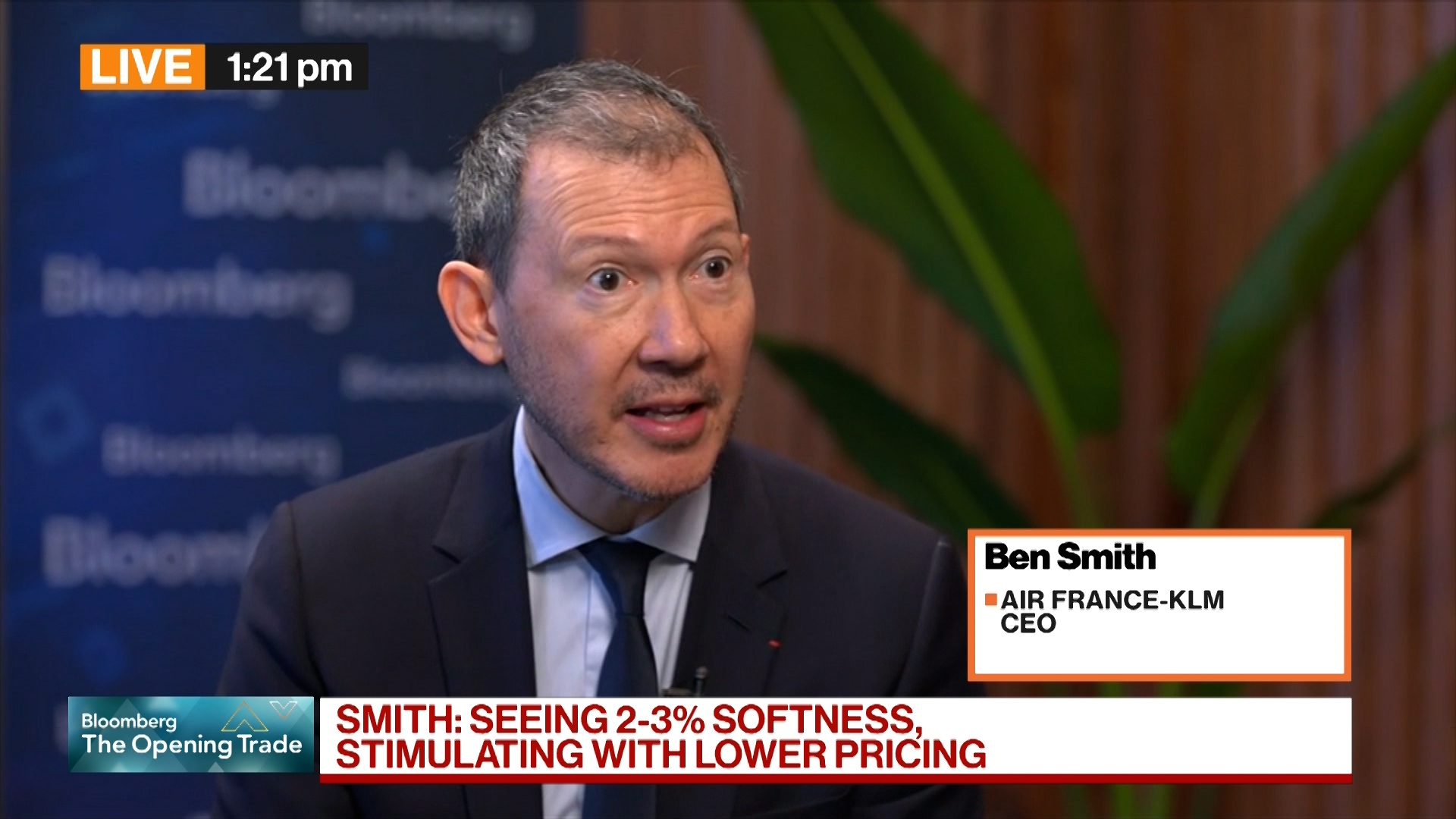 Air France-KLM CEO Says Premium Demand Is Holding
