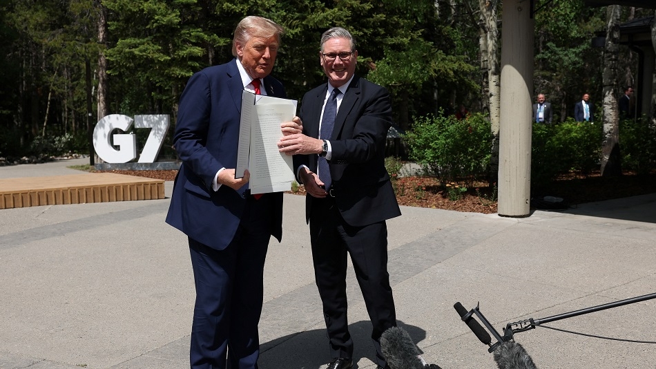 Trump, Starmer Say They Have Signed Trade Deal