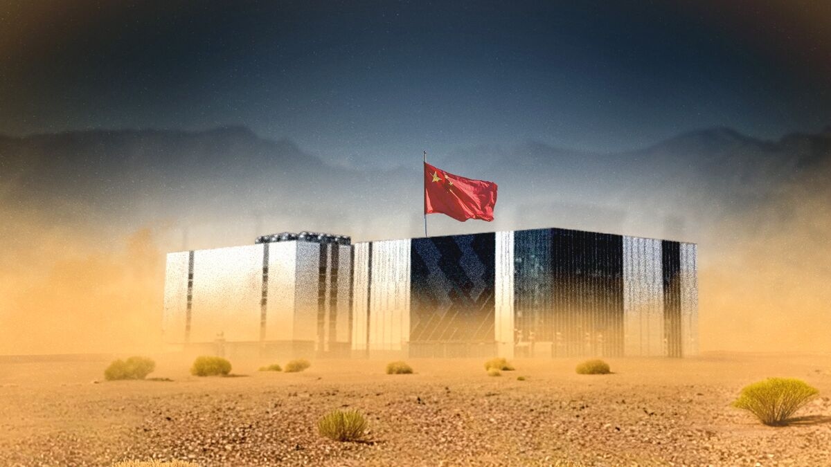 The Secret Rise of China's AI Desert Empire